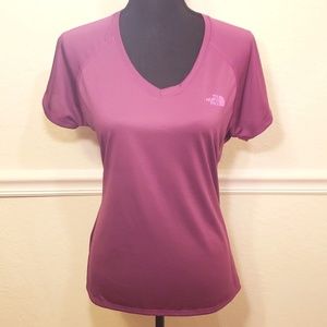 NWOT North Face Purple Flash Dry Top